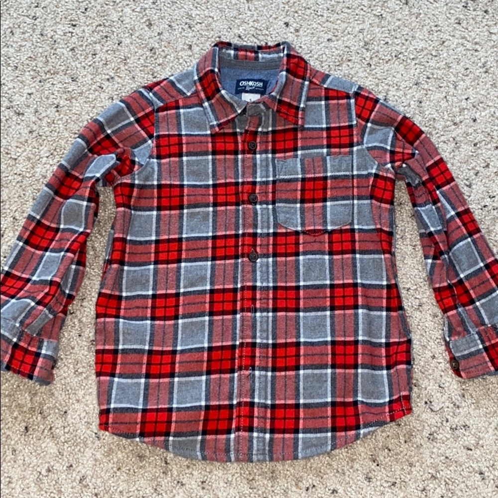 Boys plaid shirt - Picture 1 of 5